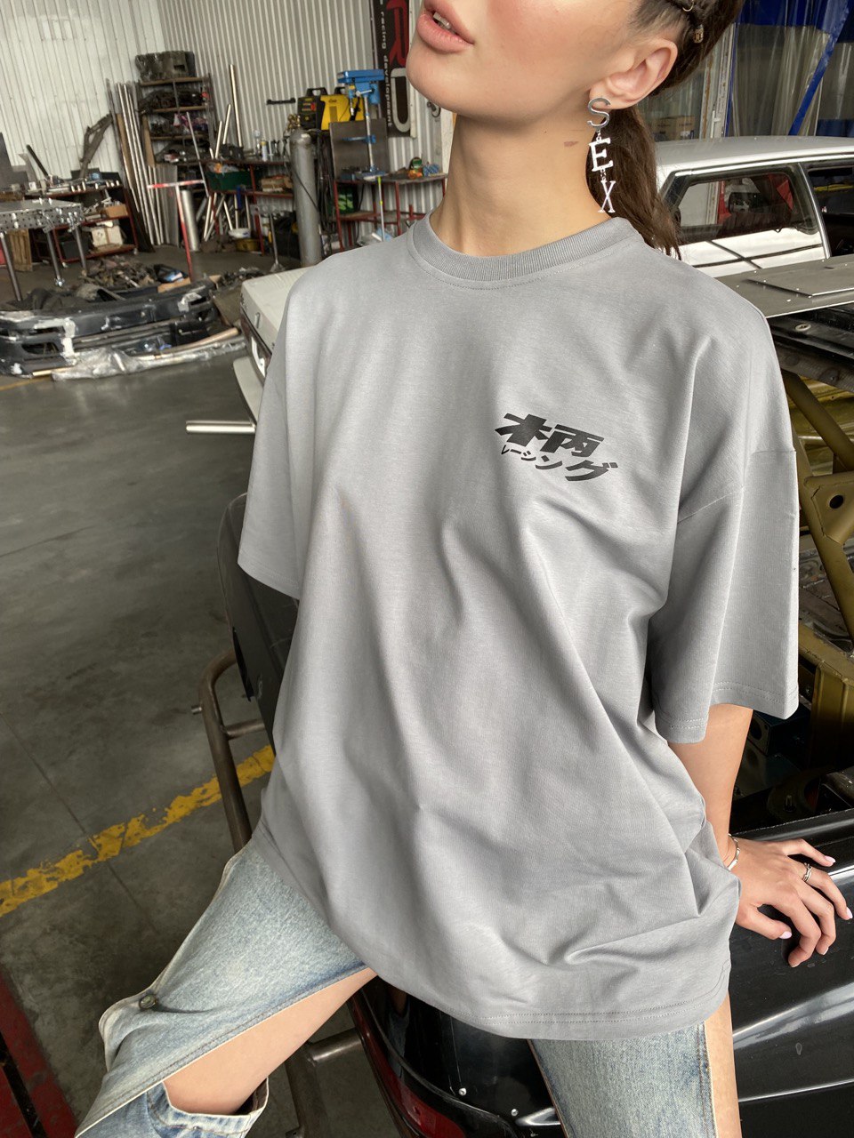 T-shirt v1 Racing Grey
