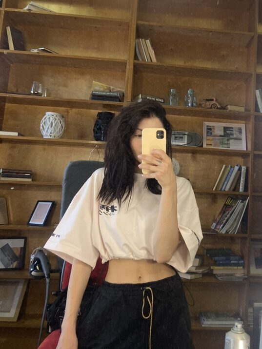 Crop-T Sakura Pink
